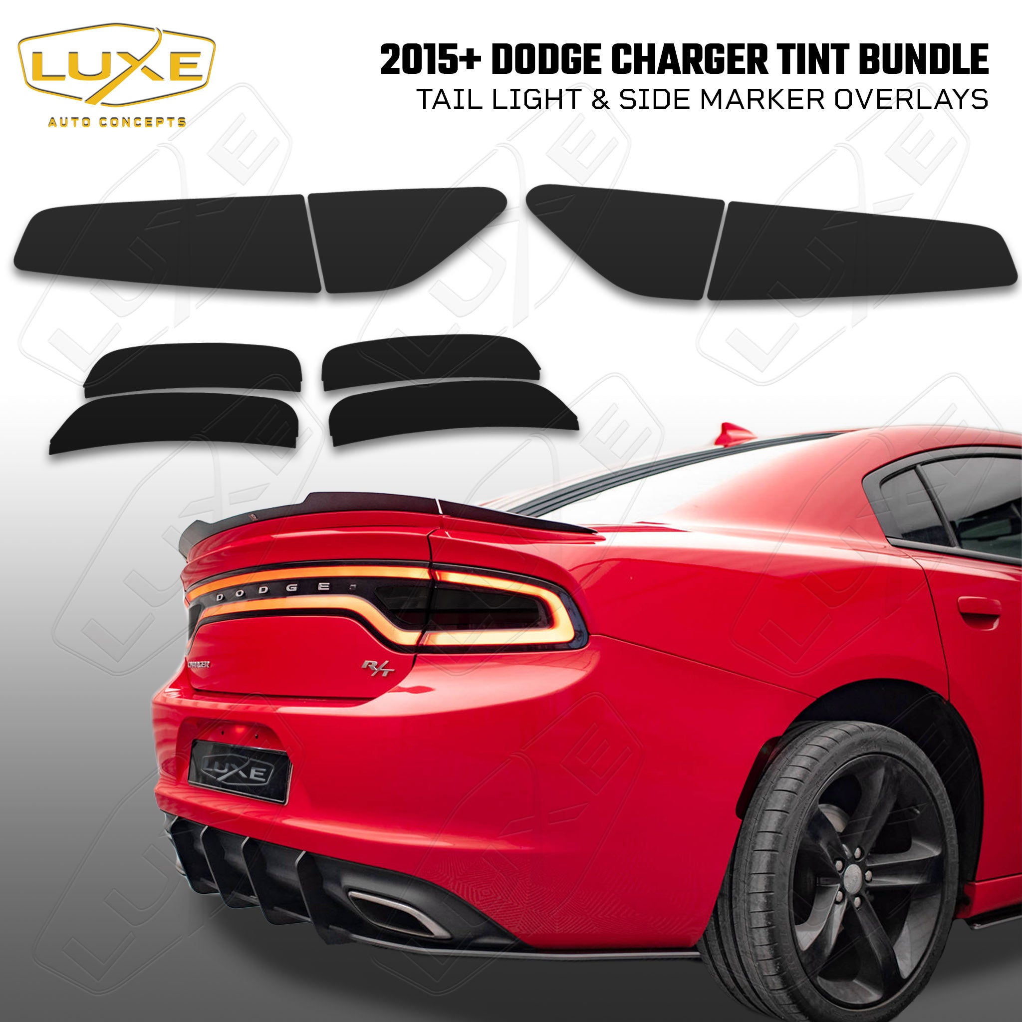 2015+ Challenger Side Marker Overlays - LightWrap Tint Vinyl — Luxe Auto  Concepts