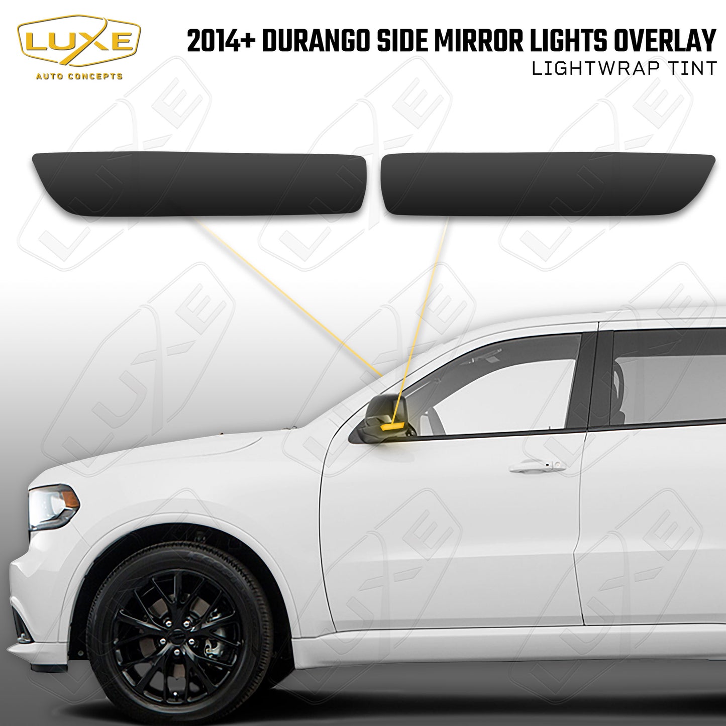 2014+ Durango Kit de tinte para luces traseras