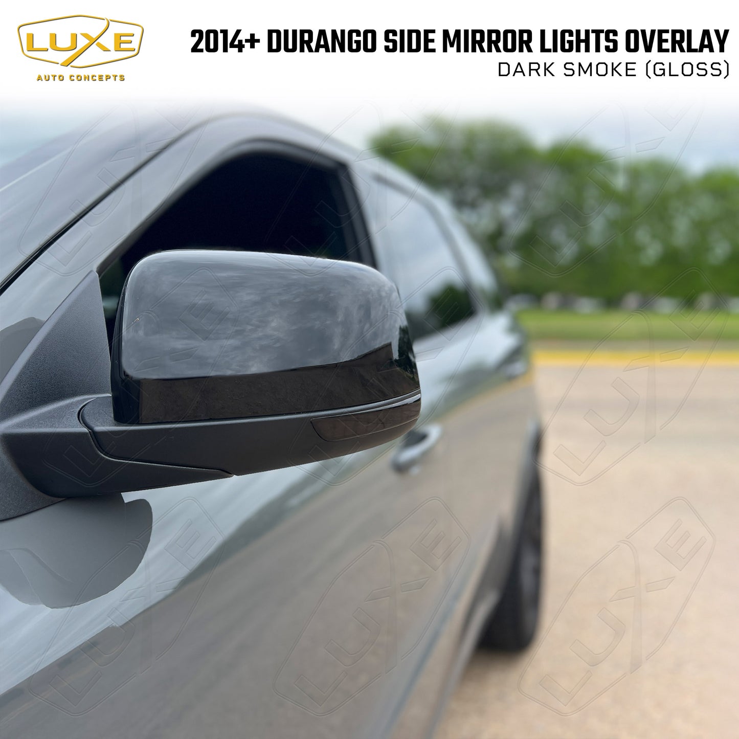 Durango Side Mirror Light Overlays