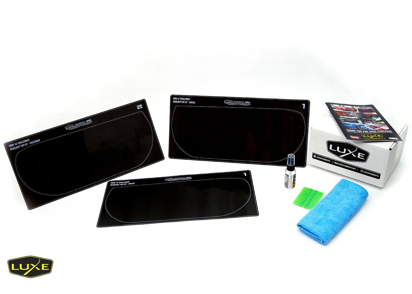 2008-14 Challenger Headlight Tint Kit — Luxe Auto Concepts