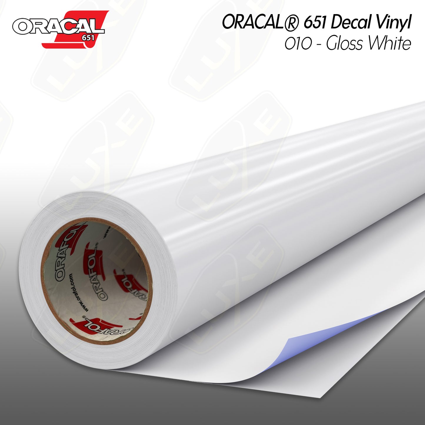 ORACAL® 651 Decal Vinyl - 010 - Gloss White