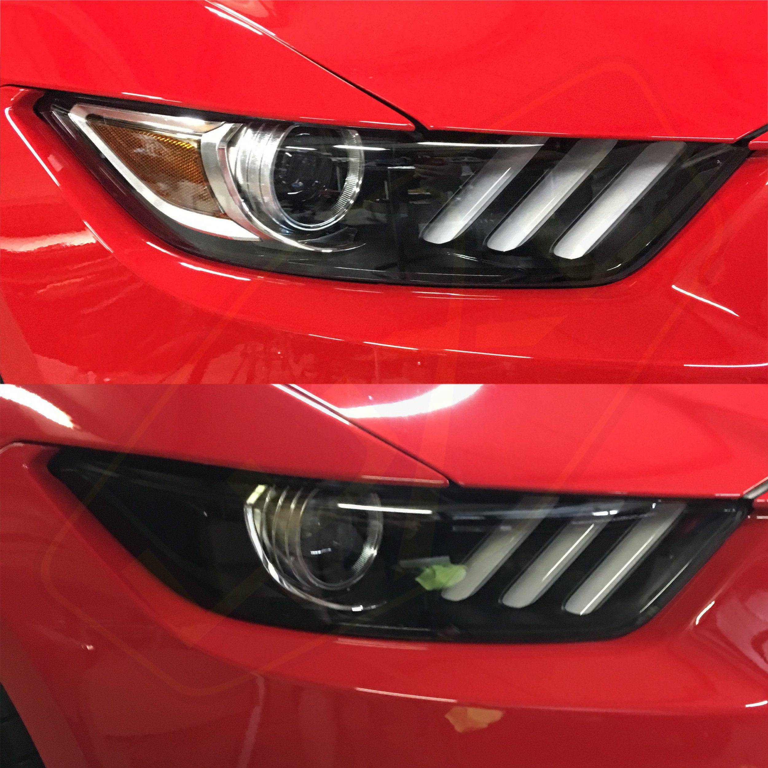 Crux Motorsports 2015 – 2017 Ford Mustang Headlight Tint