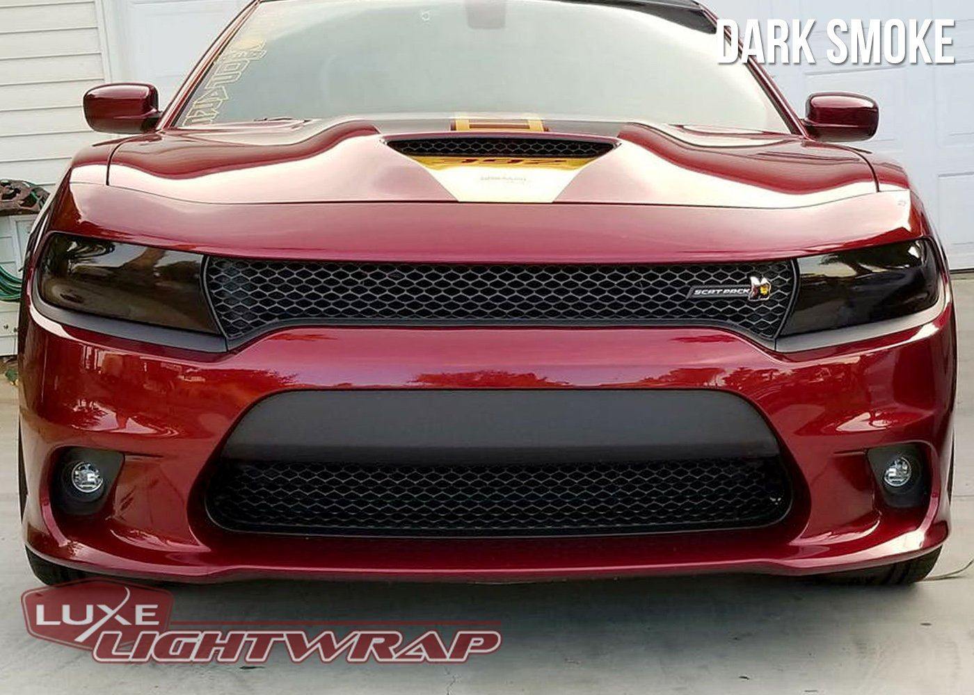 2015+ Charger Headlight Tint Kit - Luxe Auto Concepts