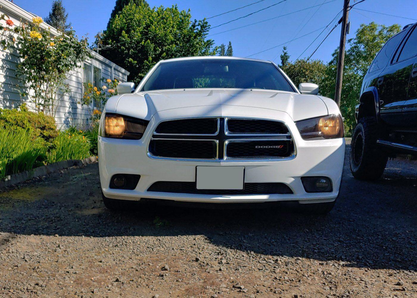 2011-14 Charger Head Light Tint Kit - Type 2 (Full Wrap) — Luxe