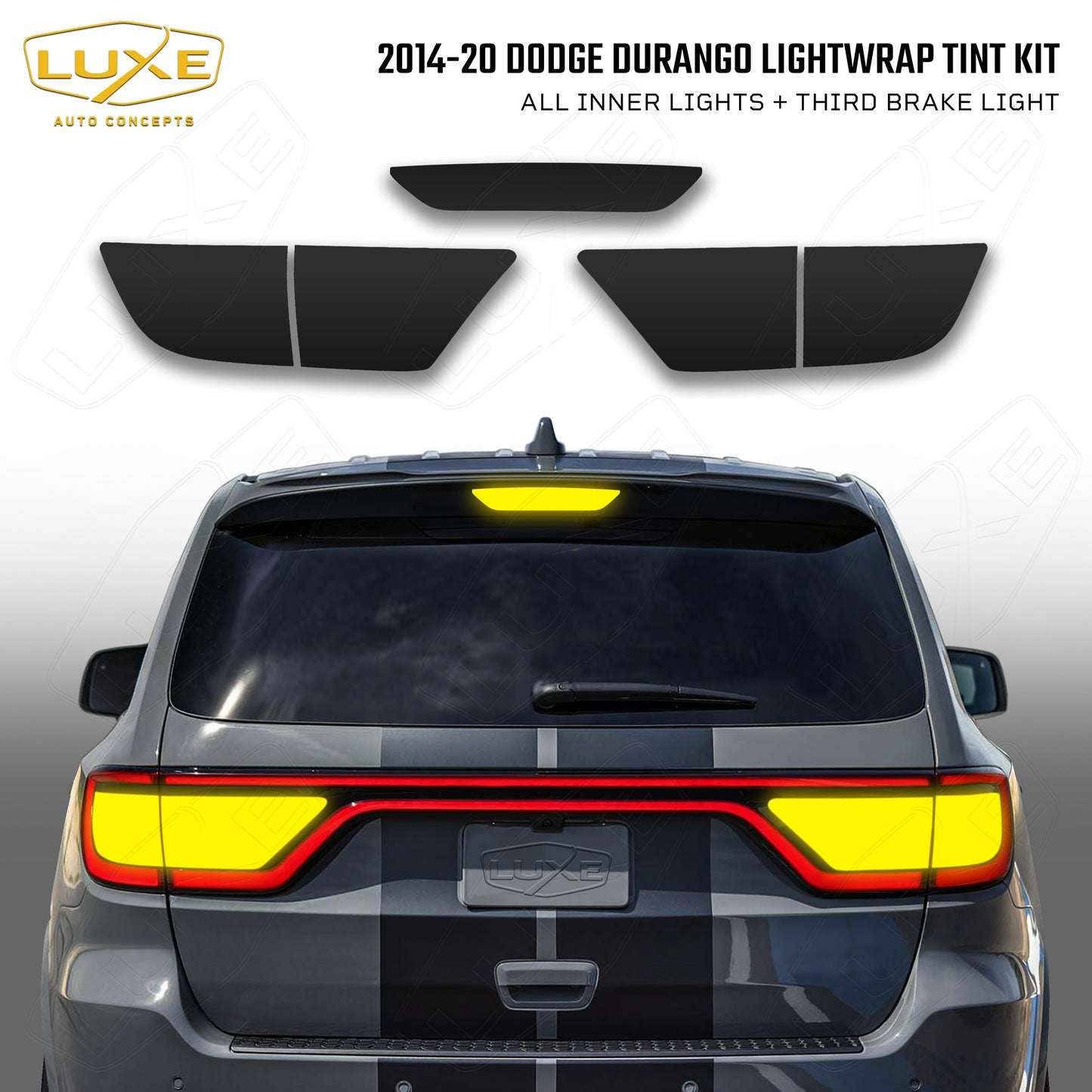 Durango Tint Bundle - Tail Lights & Third Brake Light Kit