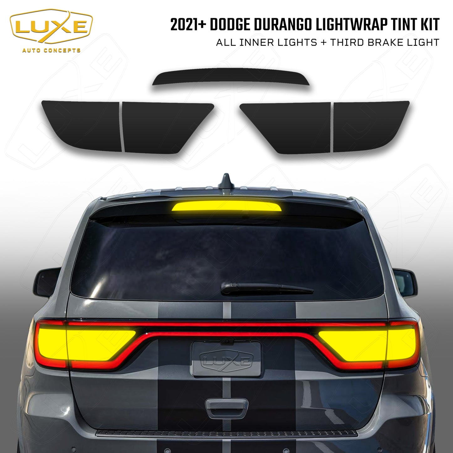 Durango Tint Bundle - Tail Lights & Third Brake Light Kit