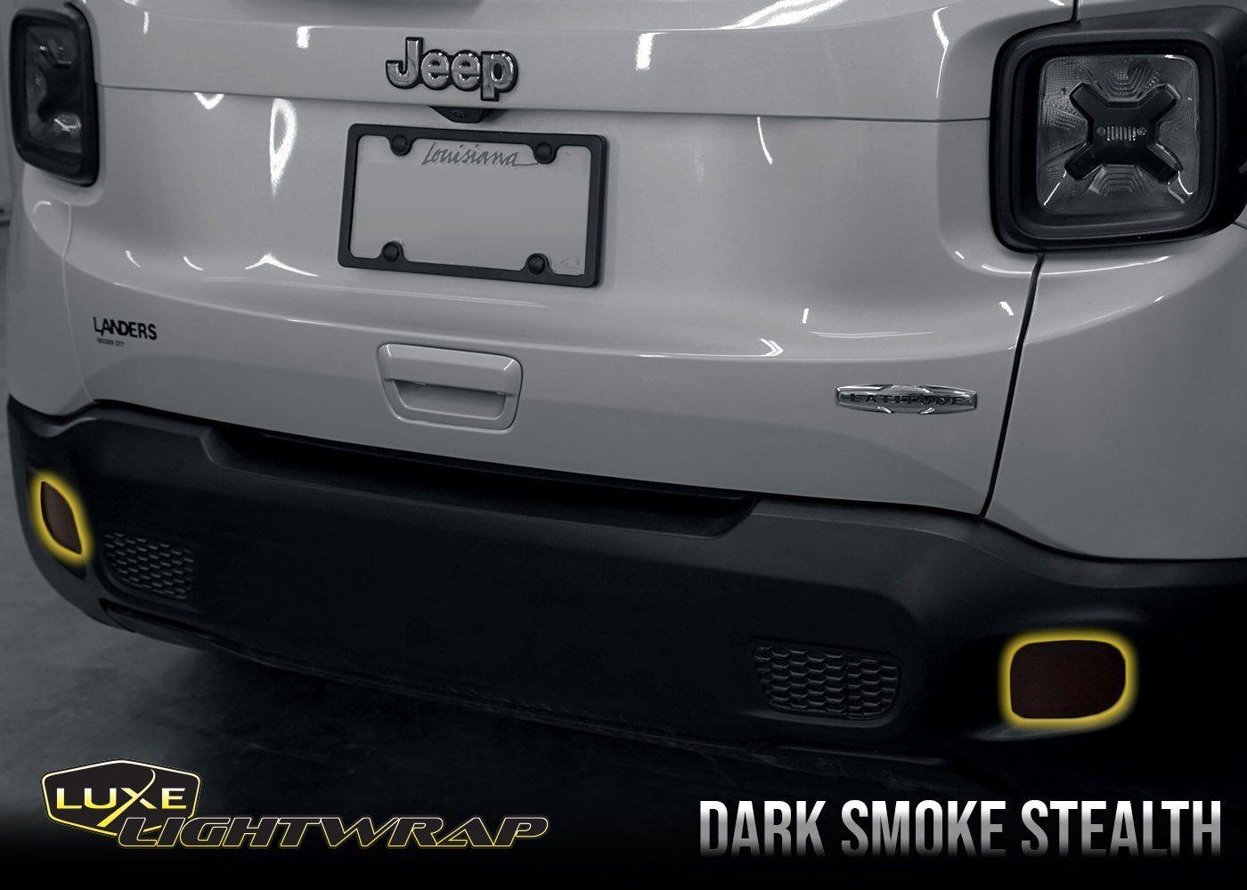 2015-2020 Jeep Renegade Rear Reflector - Overlay Tint Kit — Luxe