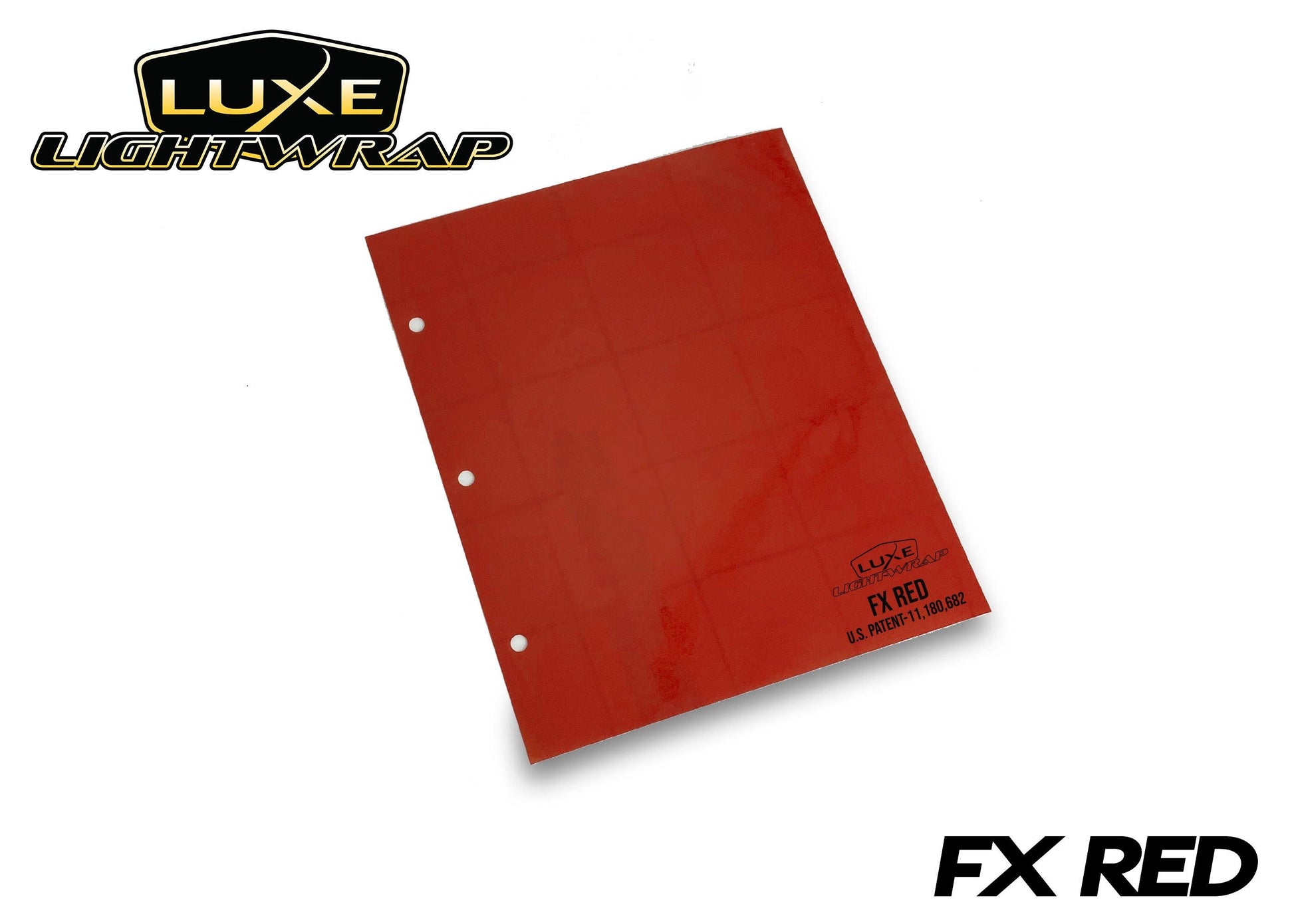 Luxe LightWrap Tint Vinyl - LightWrap FX Red - Luxe Auto Concepts