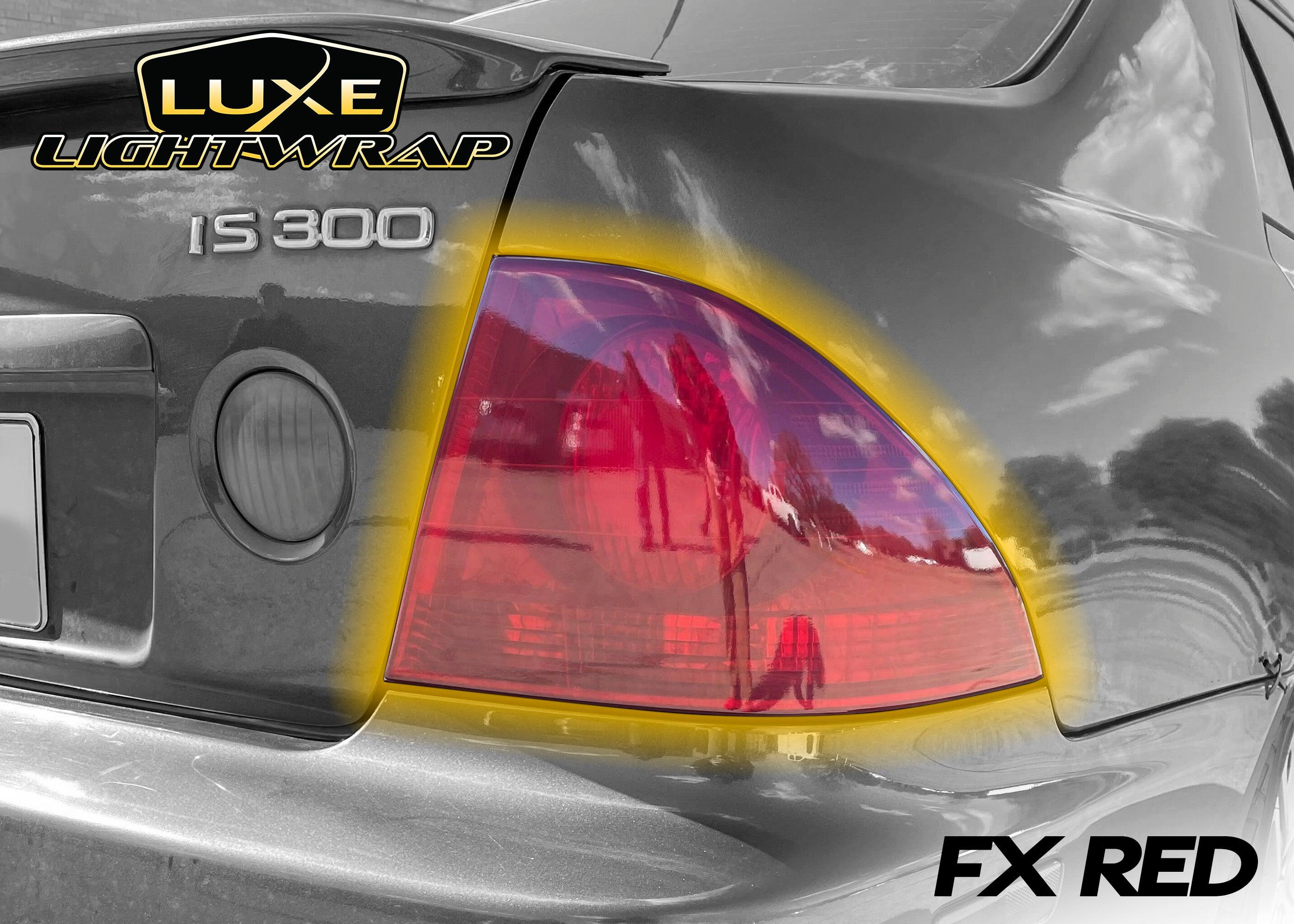 Luxe LightWrap Tint Vinyl - LightWrap FX Red - Luxe Auto Concepts