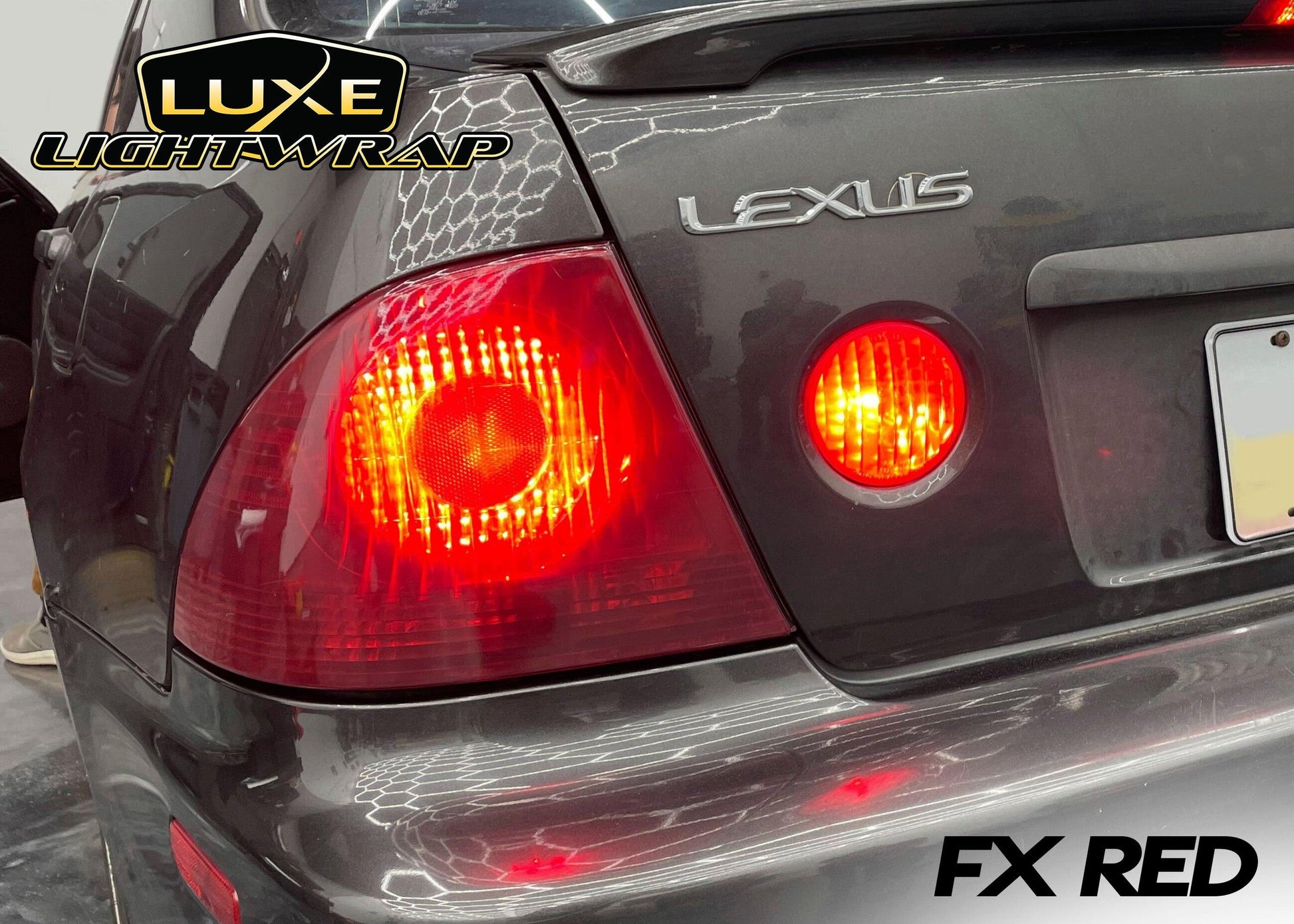 Luxe LightWrap Tint Vinyl - LightWrap FX Red - Luxe Auto Concepts