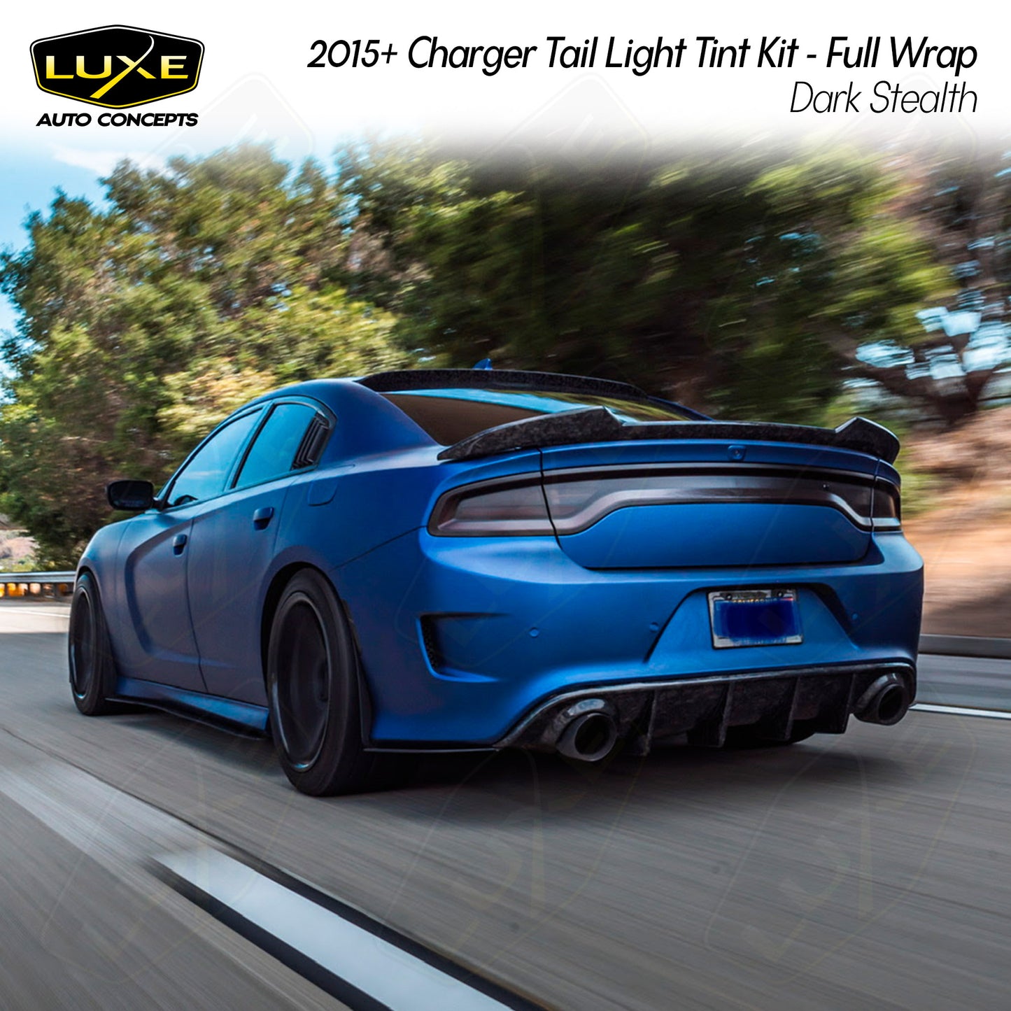 Charger Tail Light Tint Kit - Full Wrap Kit