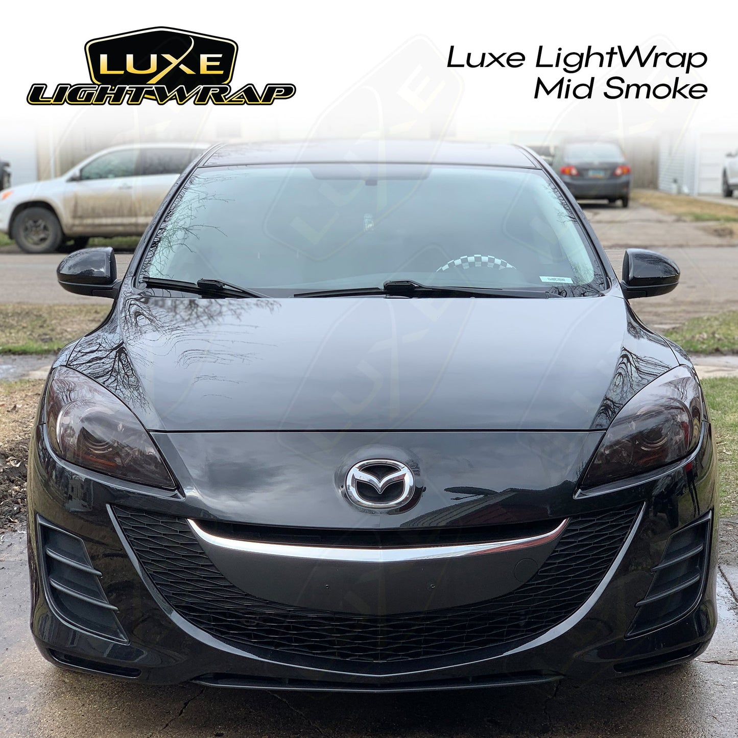 Universal Headlight Tint Vinyl - Luxe LightWrap