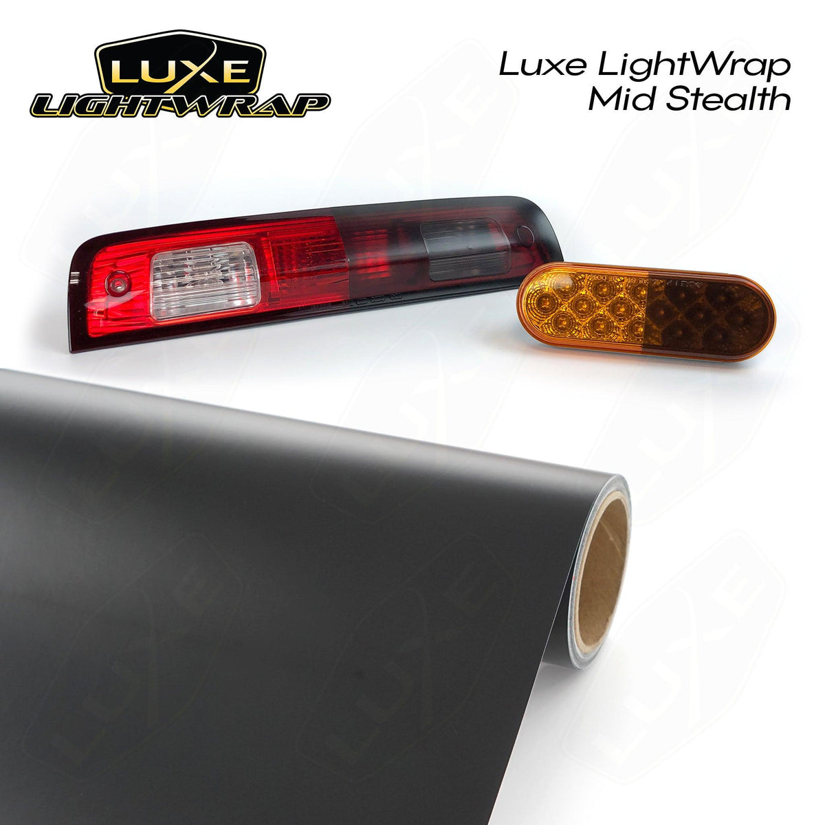 Luxe LightWrap Tint Vinyl - Mid Smoke Stealth — Luxe Auto Concepts