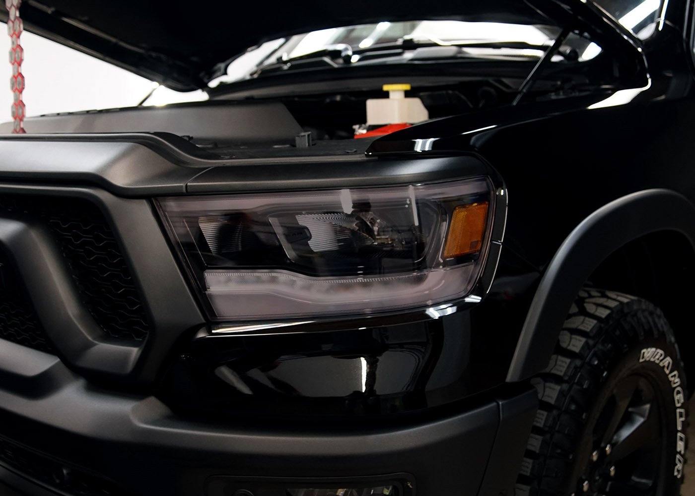 2019+ RAM 1500 Headlight Tint Kit - Full Wrap - Luxe Auto Concepts