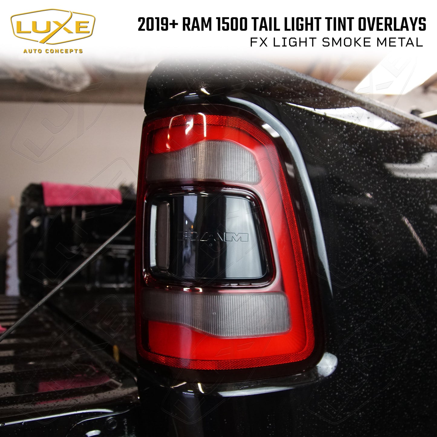 RAM 1500 Tail Light Tint - Overlays Kit