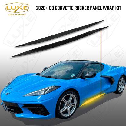 C8 Corvette Rocker Panel Wrap Kit