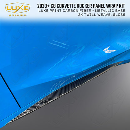 C8 Corvette Rocker Panel Wrap Kit