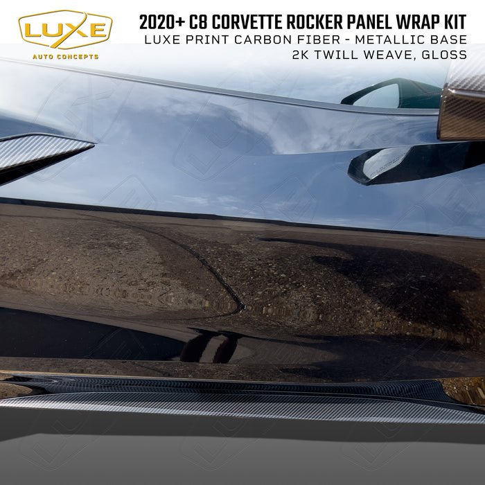 Luxe Forged Carbon Vinyl - Chopped Style — Luxe Auto Concepts