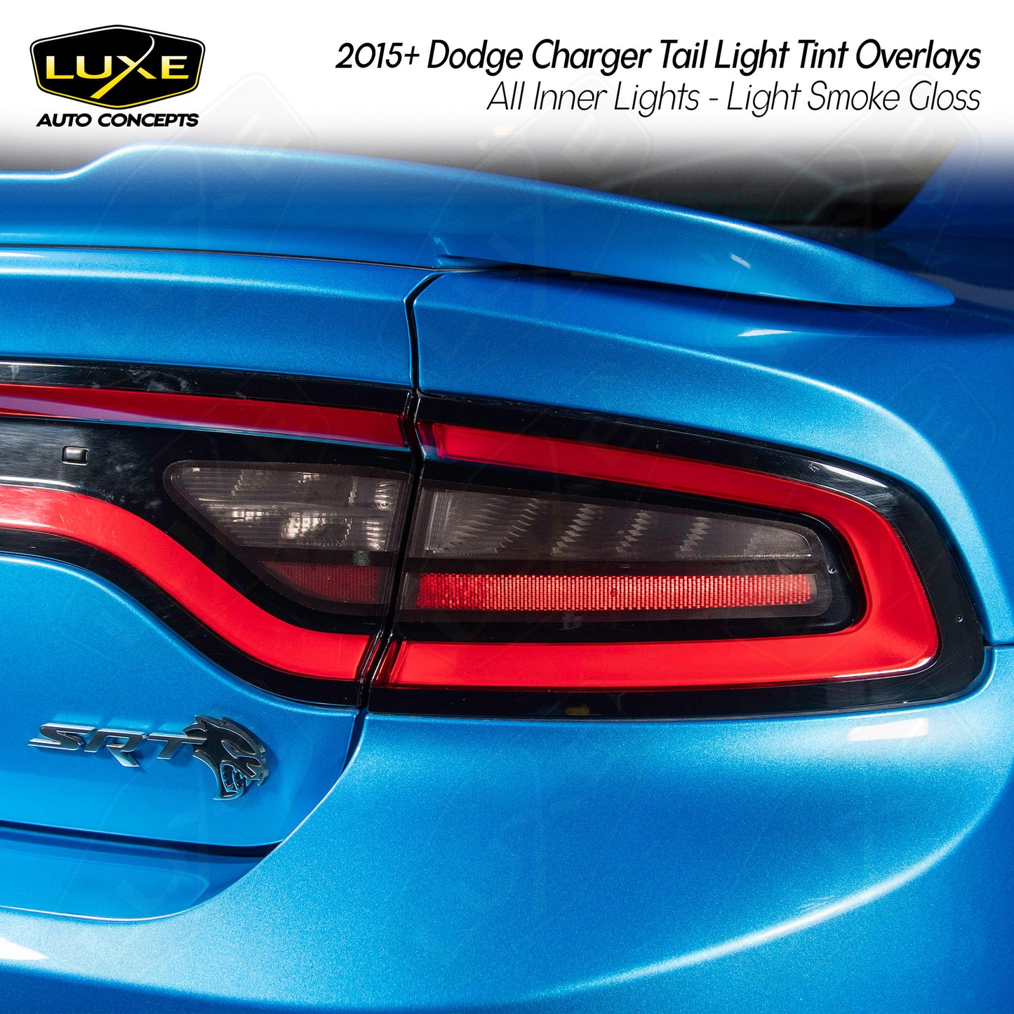 Charger Tail Light Tint - All Inner Lights Overlays Kit