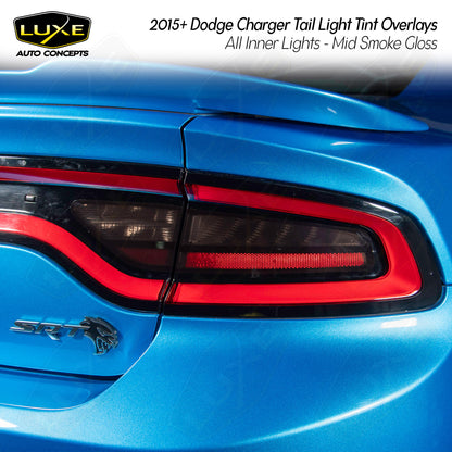 Charger Tail Light Tint - All Inner Lights Overlays Kit