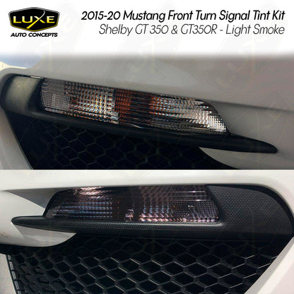 2015-20 Mustang Shelby GT350R/GT 350 Front Turn Signal Tint Kit