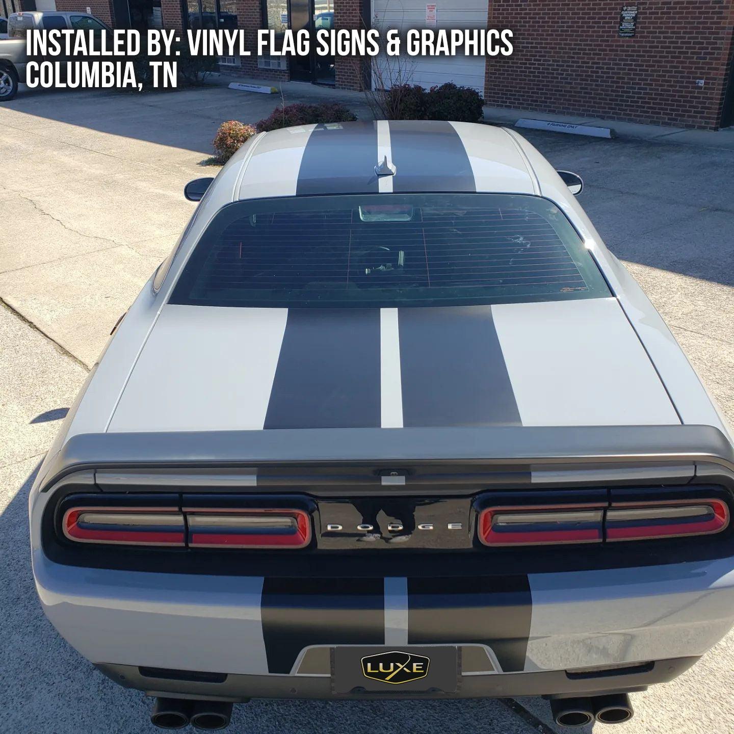 2015+ Dodge Challenger Holeshot Rally Stripe - Luxe Auto Concepts