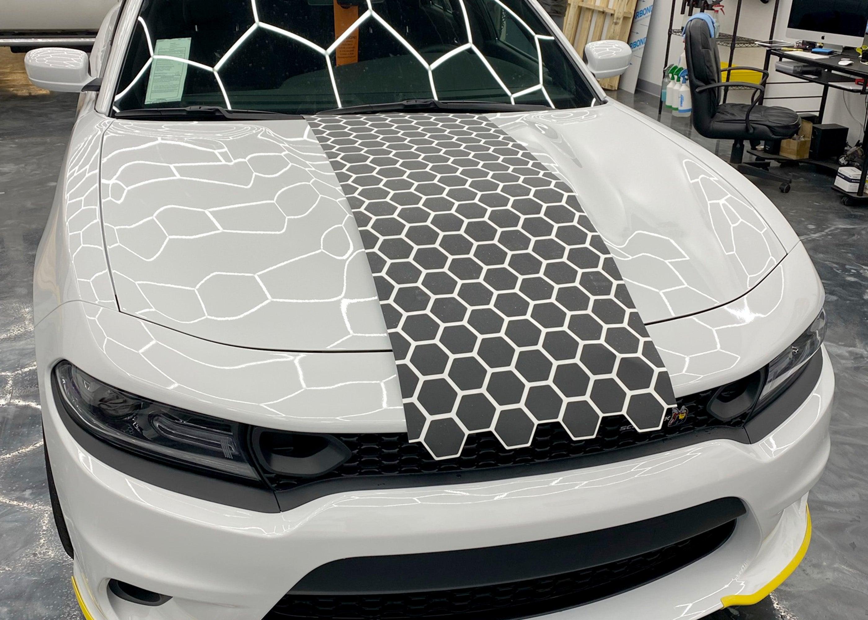 Standard Vehicle Stripe Kit - Single 20" Honeycomb - Luxe Auto Concepts