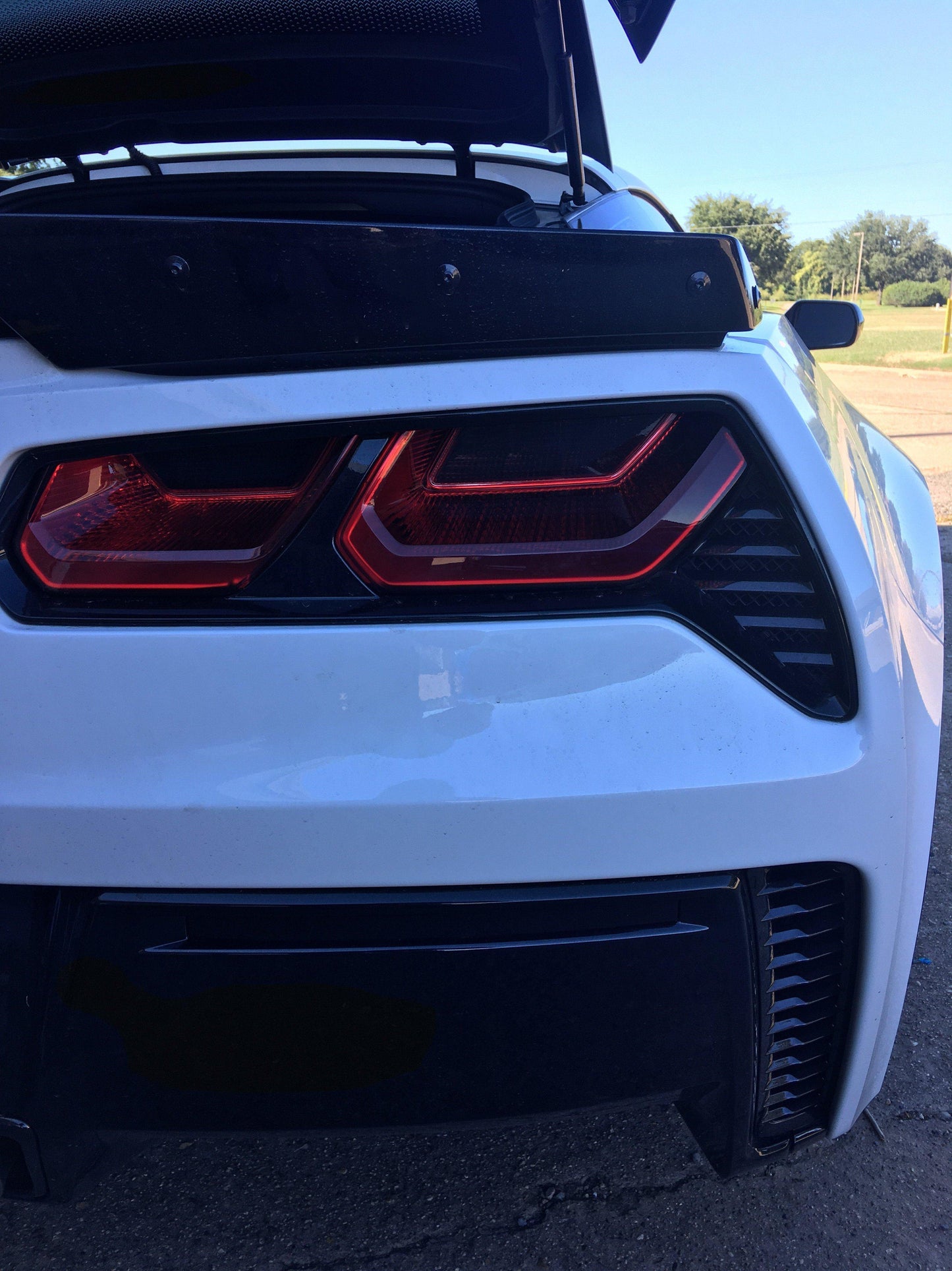 2014+ C7 Corvette Rear Reflector Tint Kit - Luxe Auto Concepts