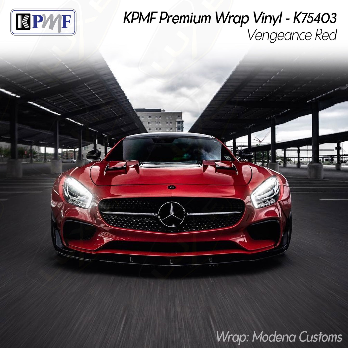 KPMF Wrap Vinyl - K75403 - Gloss Vengeance Red