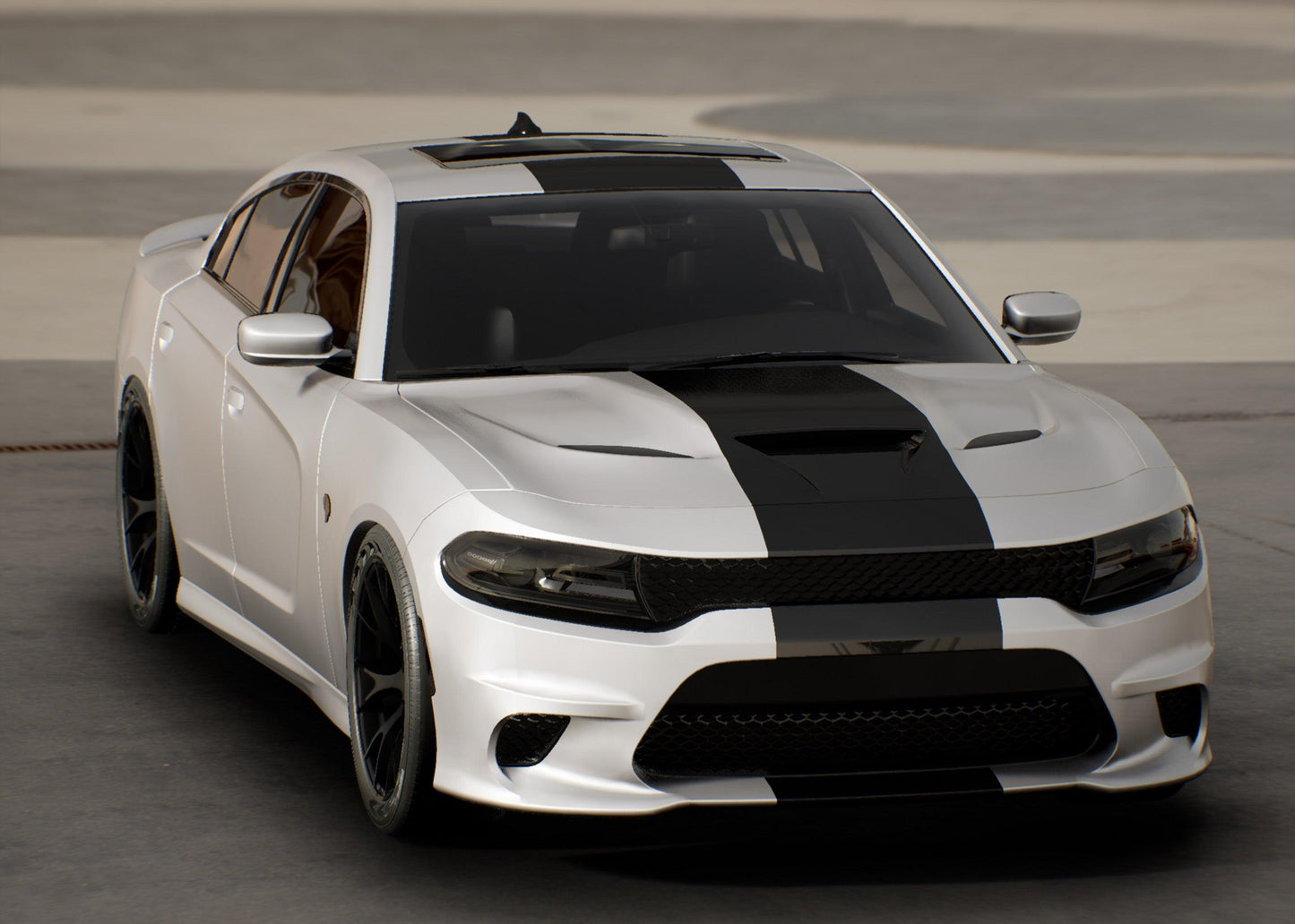 Standard Vehicle Stripe Kit - Single 20" - Luxe Auto Concepts